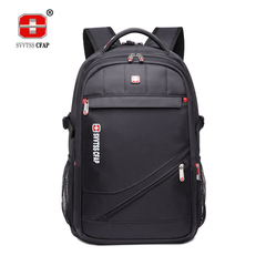 瑞士侍卫军刀 商务背包双肩包男士休闲旅行包简约15.6寸电脑包