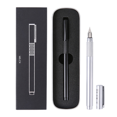 晨光文具优品金属钢笔墨水笔0.38mm签字学生办公笔AFPY1701