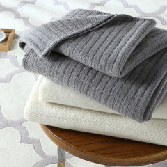 康尔馨五星级酒店澳毛毯加厚单人午睡毯冬季办公室盖毯子双人纯色