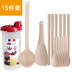 【钜惠】爱思得厨房用具油壶饭勺汤勺筷子小勺