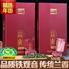 仙醇 铁观音茶叶秋茶 安溪铁观音浓香型乌龙茶2016新茶礼盒装500g