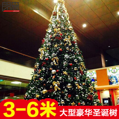 郎森豪华大型圣诞树3米4米5米6米8米10米圣诞节装饰礼品 精装套餐