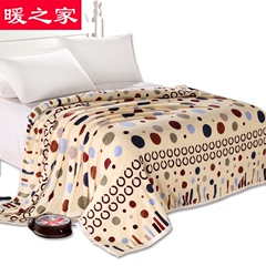 冬季空调毯法兰绒毯子加厚珊瑚绒毛毯床单毛巾被午睡单人双人盖毯