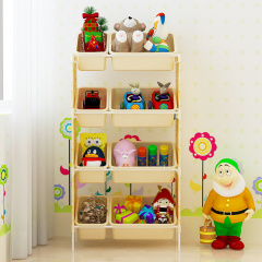 玩具收纳架儿童玩具架储物柜幼儿园玩具收纳柜整理架书架超大特惠