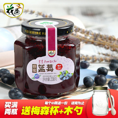 花圣原装蜂蜜蓝莓茶238g韩国风味进口工艺冲饮蓝莓果酱饮品水果茶