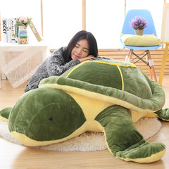 正版乌龟公仔毛绒玩具海龟玩偶娃娃大号抱枕坐垫靠垫生日礼物男女
