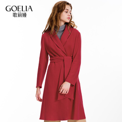 歌莉娅女装  秋季品 浴袍式大衣 168E6E520