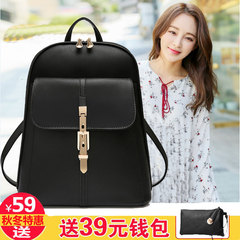 双肩包女韩版学院风 包包2016新款旅行包背包女时尚休闲书包女包