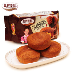 三辉麦风提拉米苏巧克力味蛋糕250g 休闲早餐营养零食品糕点