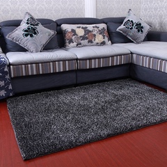 鑫乙达 时尚韩国丝地毯 客厅卧室茶几地毯婚房满铺加厚加密地毯