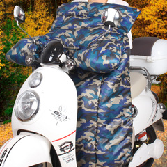 男士专用冬季电动车挡风被加大加厚电动车护膝摩托车护腿防水挡风