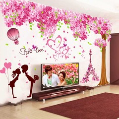 客厅电视背景墙面装饰品大树墙贴纸卧室房间床头墙上贴画壁纸自粘