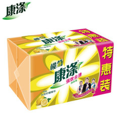 榄菊康涤  柠檬皂 洗衣皂 深度清洁 含柠檬精华 230g*2块
