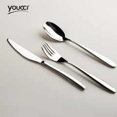 youcc.i悠瓷 餐具西餐刀叉两件套 不锈钢刀叉 西式质牛排刀叉套装