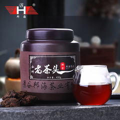 邦海 800年古树茶熟茶老茶头普洱茶散茶宫廷老料特级老茶头罐装