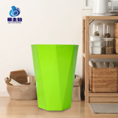 帮主妇时尚创意糖果色环保塑料垃圾桶家用厨房杂物卫生桶废纸篓