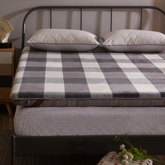 加厚法莱绒床垫床褥榻榻米垫被学生宿舍单人双人1.5m 1.8米床褥子