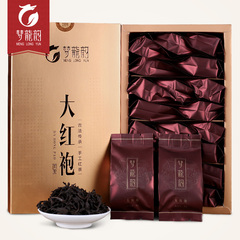 梦龙韵 武夷山大红袍礼盒装 160g*2特级茶叶乌龙茶新茶岩茶包邮