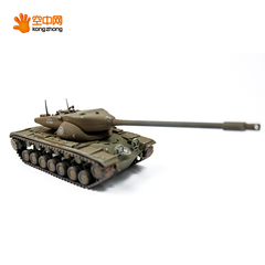 坦克世界T57合金战车1：72模型 军事坦克模型静态仿真益智玩具