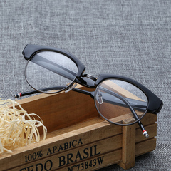 文艺范复古眼镜框黑框平光镜个性男女通用眼镜架可配近视圆框眼镜
