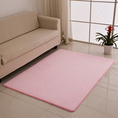 馨居加厚水洗珊瑚绒地毯客厅卧室床边满铺地毯飘窗玄关地毯可定做