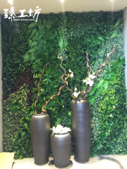 定制仿真植物墙立体绿化墙体草坪室内装饰假草皮绿色植物背景墙面