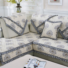 欧式沙发垫四季沙发套 布艺防滑组合套装沙发巾简约现代坐垫定做