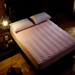 朵罗塔磨毛加厚夹棉床笠单双人床垫保护罩单件席梦思床垫保护套