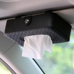 汽车内饰用品车载车用纸巾盒 创意个性遮阳板天窗椅背抽纸盒挂式