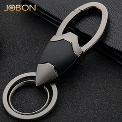 jobon中邦情侣钥匙扣男士腰挂创意金属汽车钥匙链挂件钥匙圈送礼
