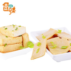 壹号桌鱼豆腐豆干套餐组合1000g特产零食小吃