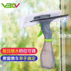 vbdv玻璃刮多功能擦窗器擦玻璃按压出水家用洗车清洁工具刮水器