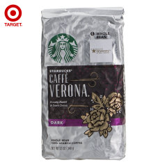 美国原装进口Starbucks星巴克深度烘焙维罗纳研磨咖啡豆340g
