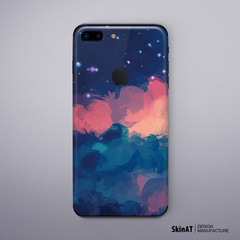 SkinAT iPhone 7 Plus贴膜苹果手机7 Plus背膜创意保护贴纸7 彩膜