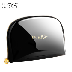 ILISYA便携式黑色化妆包 化妆工具包 彩妆包专柜正品包邮