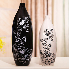 创意家居饰品客厅摆件花瓶现代简约花器结婚礼物实用秀美艺术花插