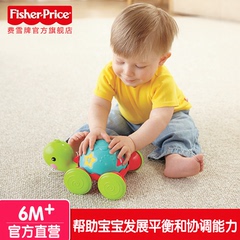 费雪婴儿 小乌龟拖拖乐 宝宝拖拉益智玩具儿童学步学爬玩具Y8652