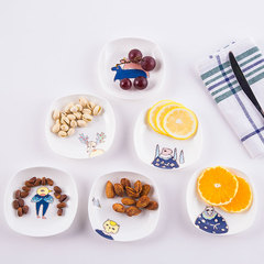 日式调味碟酱料小碟子卡通创意小吃盘子陶瓷盘碟酱油醋碟蘸料碟子