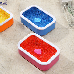 南峰香皂盒 创意双层沥水肥皂盒 大号时尚可爱塑料皂盒肥皂架特价