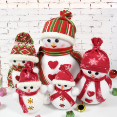 圣诞树玩具圣诞节装饰品礼品橱窗摆设大号老人雪人娃娃公仔摆件