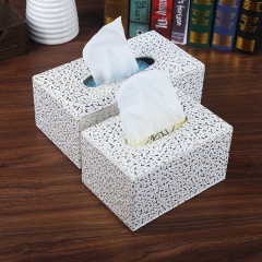 欧式家用皮革纸巾盒客厅抽纸盒 多功能餐巾纸抽盒 创意汽车收纳盒