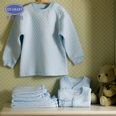 婴儿内衣套装保暖宝宝加厚新生儿衣服纯棉冬装0-3-12个月秋衣新品