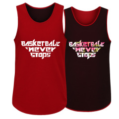 双面穿篮球服套装男定制团购篮球衣比赛训练队服透气运动背心DIY