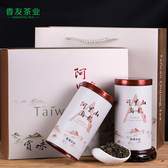 香友 台湾茶 台湾阿里山 高山乌龙茶 礼盒装300g 新品