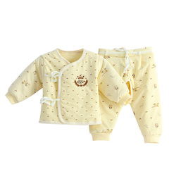 新生儿冬装保暖棉袄外套婴儿棉衣秋冬季男女宝宝衣服加厚棉服套装
