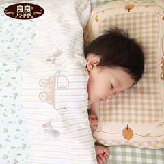 良良婴儿珍珠枕 护型保健枕头加长宝宝定型记忆枕儿童防偏头0-3岁