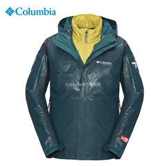 Columbia/哥伦比亚户外男OMNI-HEAT保暖夹棉内胆三合一 WE7218