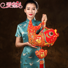 春节装饰用品新年过年元旦节日喜庆挂饰布置中国结年年有余鱼挂件