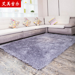 加密弹力丝卧室地毯现代简约丝毛客厅家用茶几垫地毯满铺沙发地毯