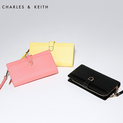 CHARLES&KEITH 钱包 CK2-10770018 长款糖果色女皮夹
